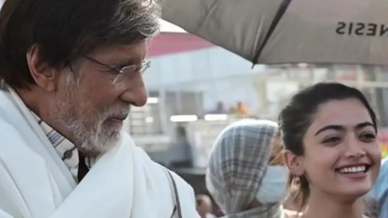 When Amitabh Bachchan partied with birthday girl Rashmika Mandanna & Elli AvrRam in a throwback video