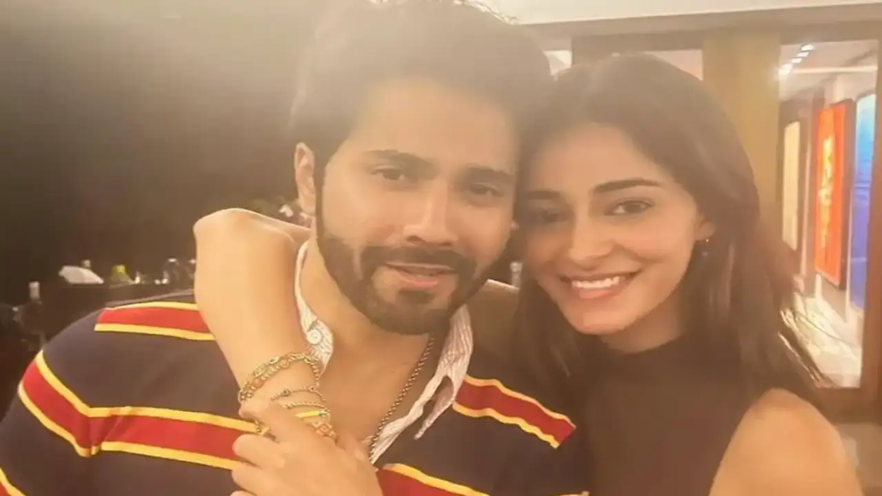 Ananya Panday meets her 'sweet and spiritual friend' Varun Dhawan; Fans want them in a film together