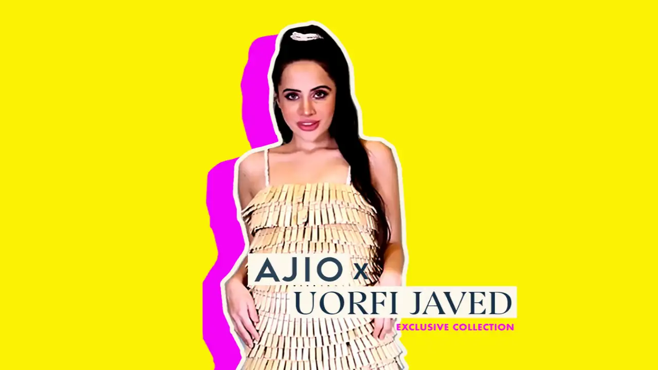 AJIO announced a new collection drop in collab with Uorfi Javed and it has left the net...