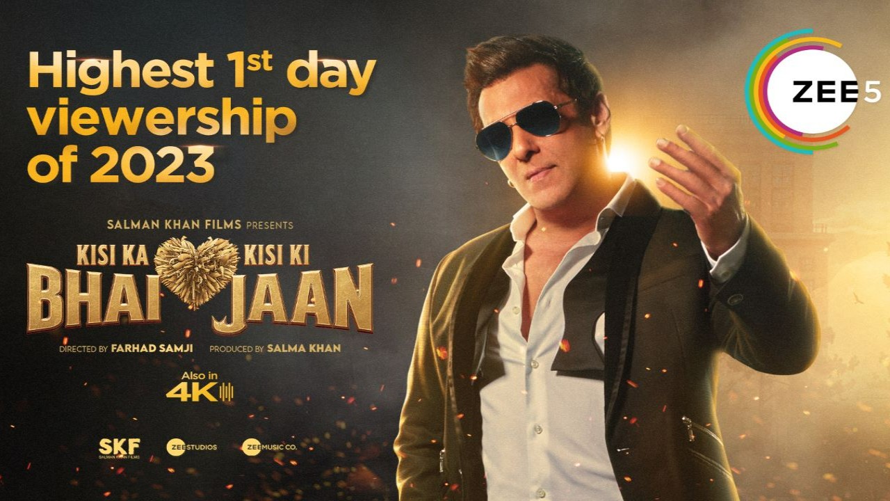Breaking Records: 'Kisi ka Bhai Kisi Ki Jaan' clocks highest release day viewership of ...