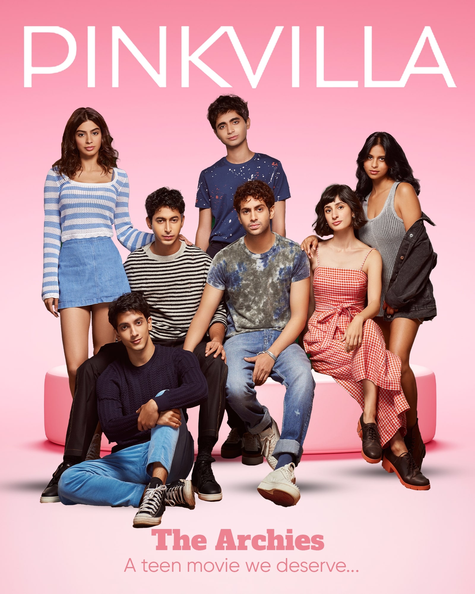 The Archies cast time travels from '60s to Vogue India's September - October 2023 cover